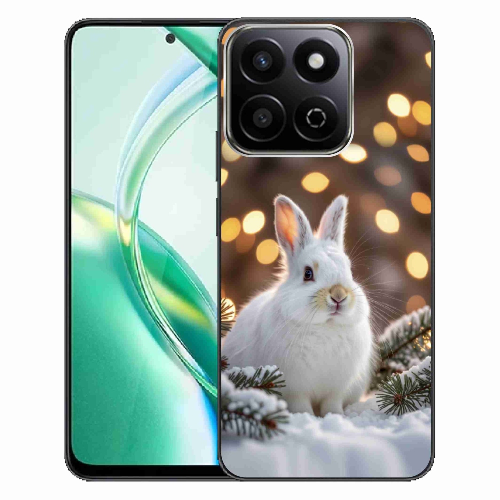 Gelový kryt mmCase na Honor 200 Smart 5G - bílý zajíc