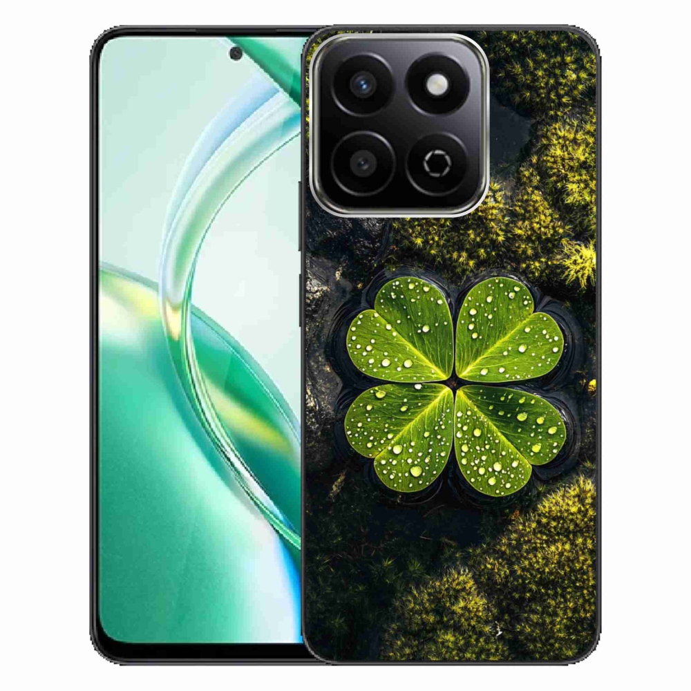 Gelový kryt mmCase na Honor 200 Smart 5G - čtyřlístek