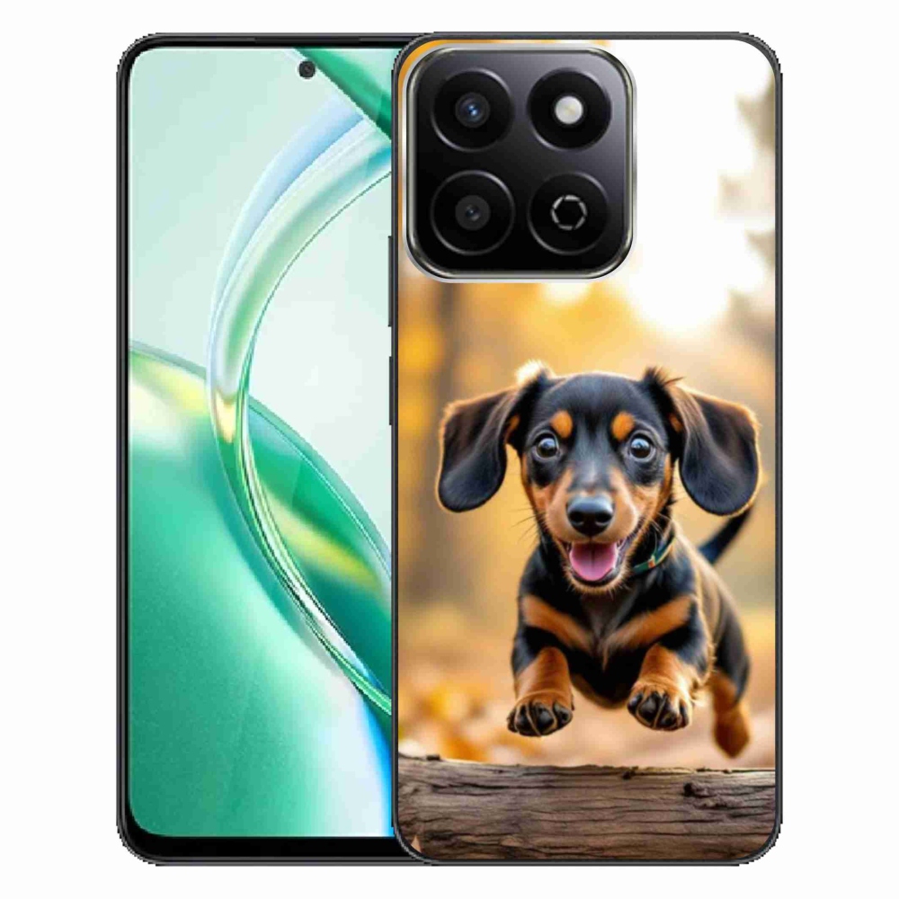 Gelový kryt mmCase na Honor 200 Smart 5G - jezevčík 2