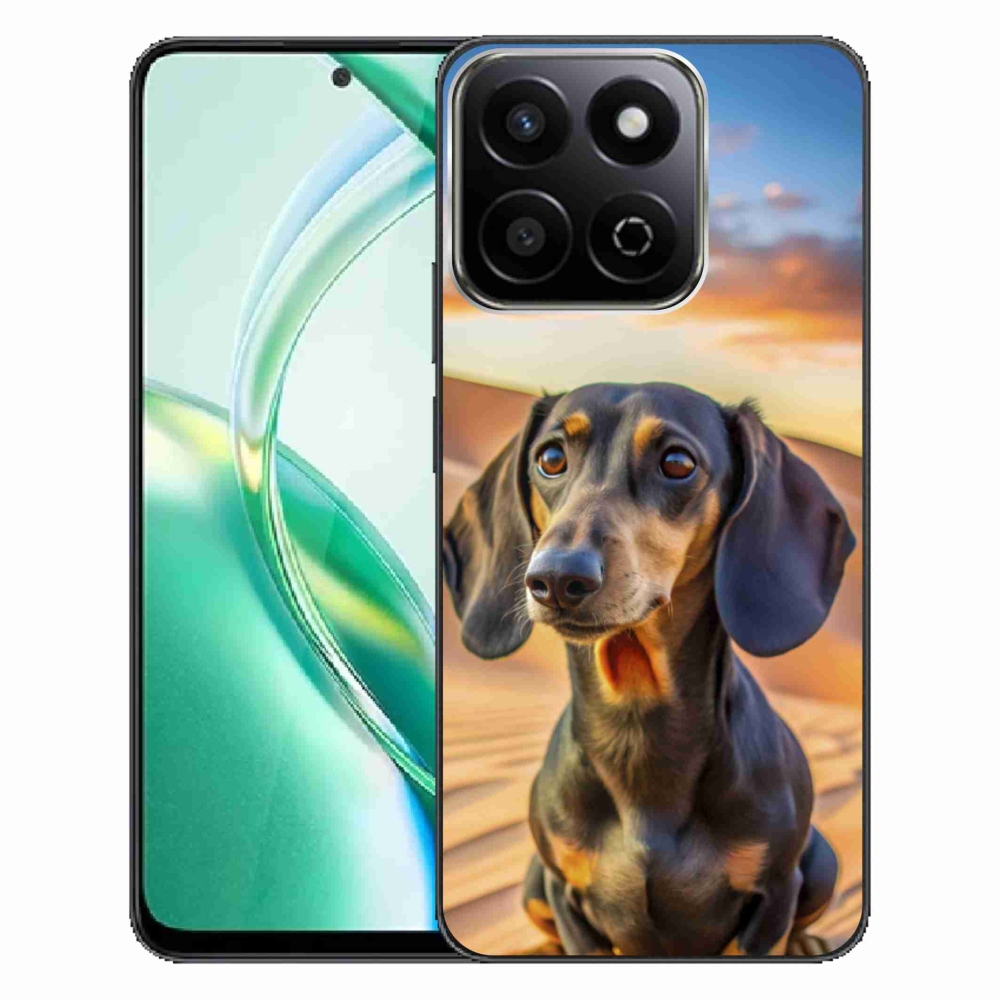 Gelový kryt mmCase na Honor 200 Smart 5G - jezevčík 3 