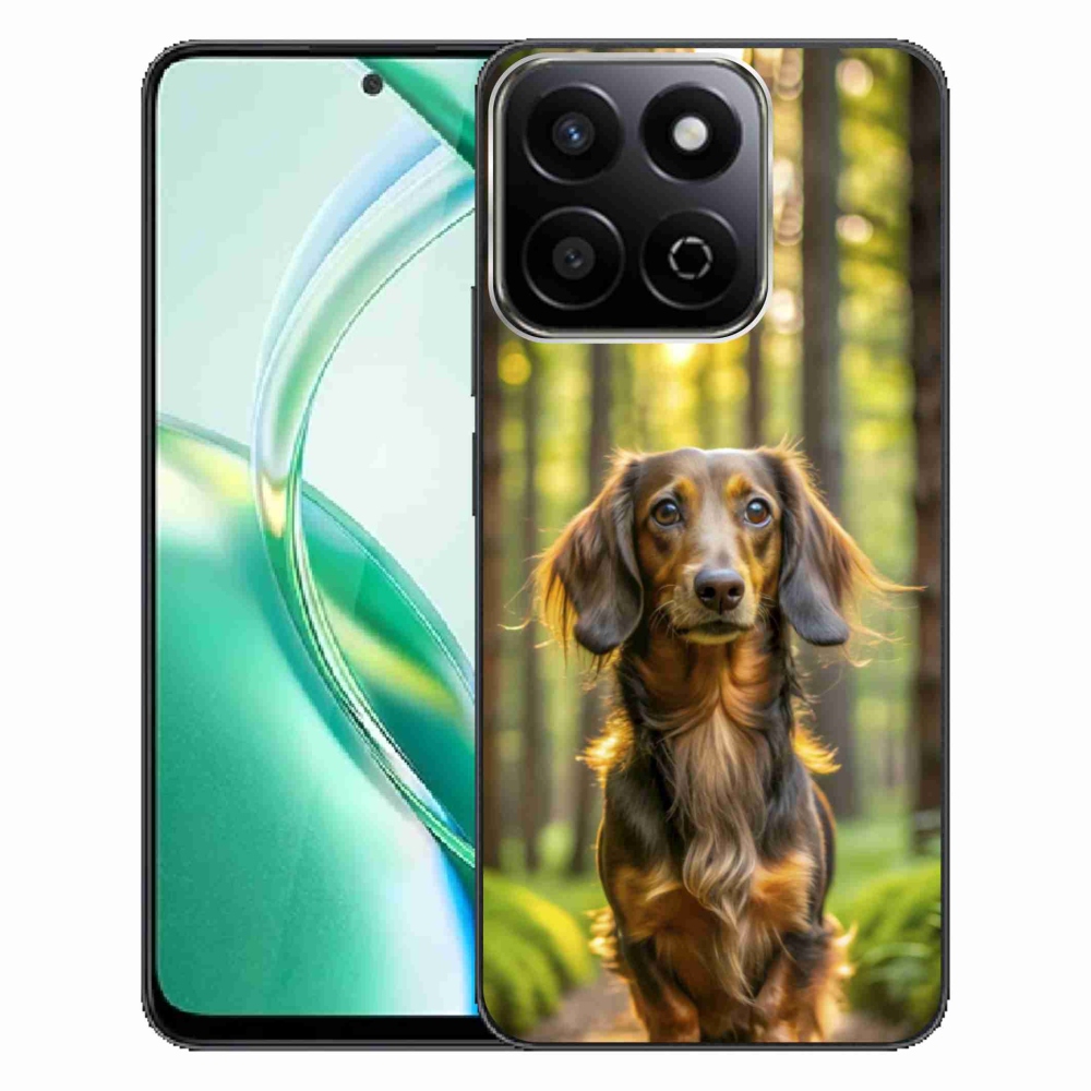 Gelový kryt mmCase na Honor 200 Smart 5G - jezevčík 4