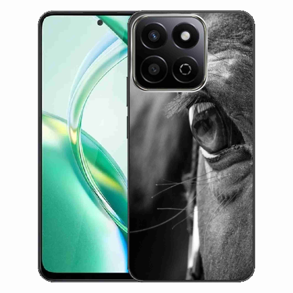 Gelový kryt mmCase na Honor 200 Smart 5G - koňský pohled