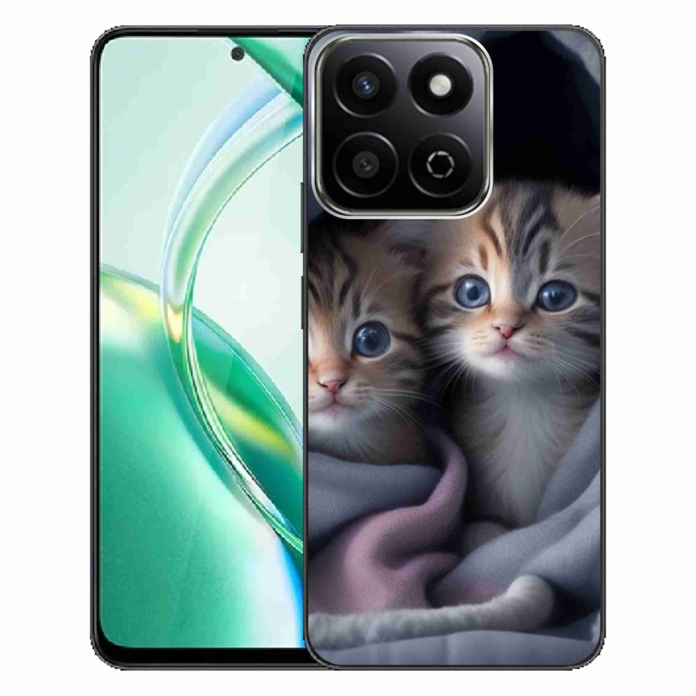 Gelový kryt mmCase na Honor 200 Smart 5G - kočičí duo 2