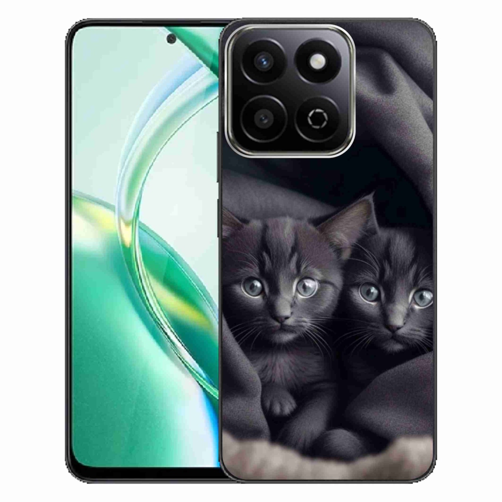 Gelový kryt mmCase na Honor 200 Smart 5G - kočičí duo