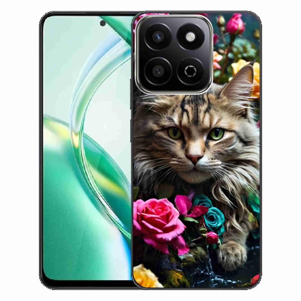 Gelový kryt mmCase na Honor 200 Smart 5G - kočíčí pohled 2