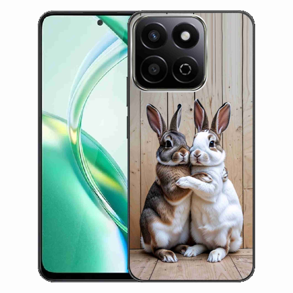 Gelový kryt mmCase na Honor 200 Smart 5G - králičí pár