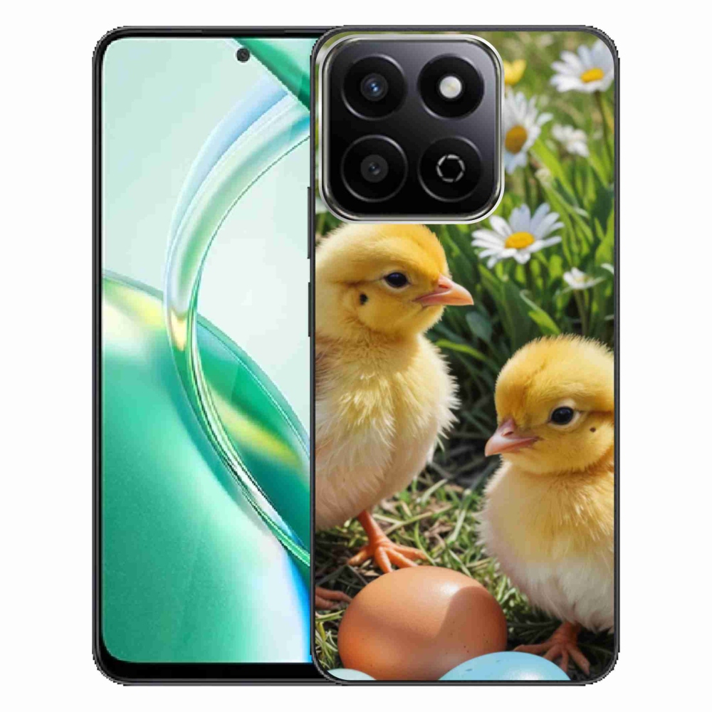 Gelový kryt mmCase na Honor 200 Smart 5G - kuřátka