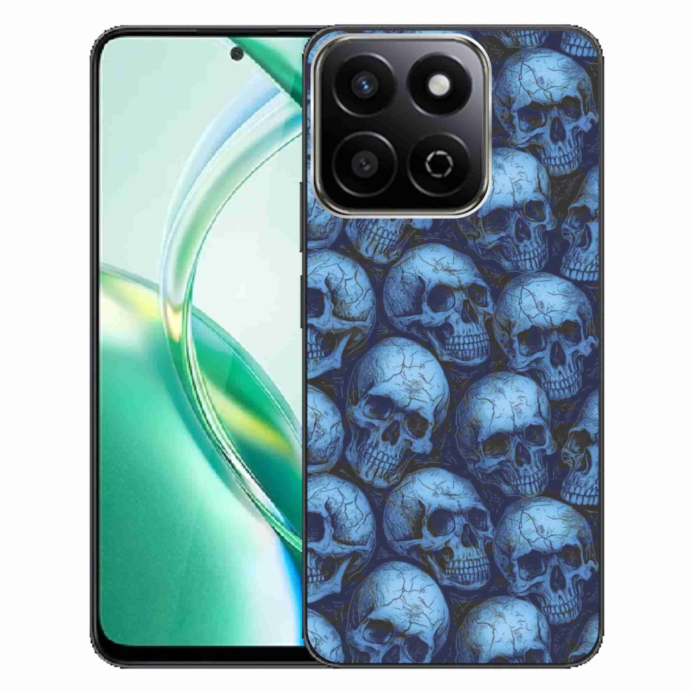 Gelový kryt mmCase na Honor 200 Smart 5G - lebky