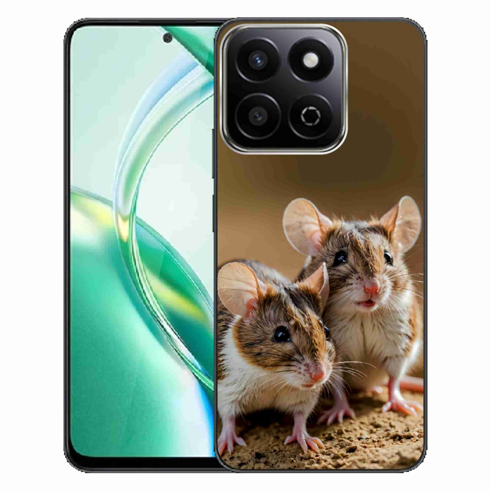 Gelový kryt mmCase na Honor 200 Smart 5G - myší duo