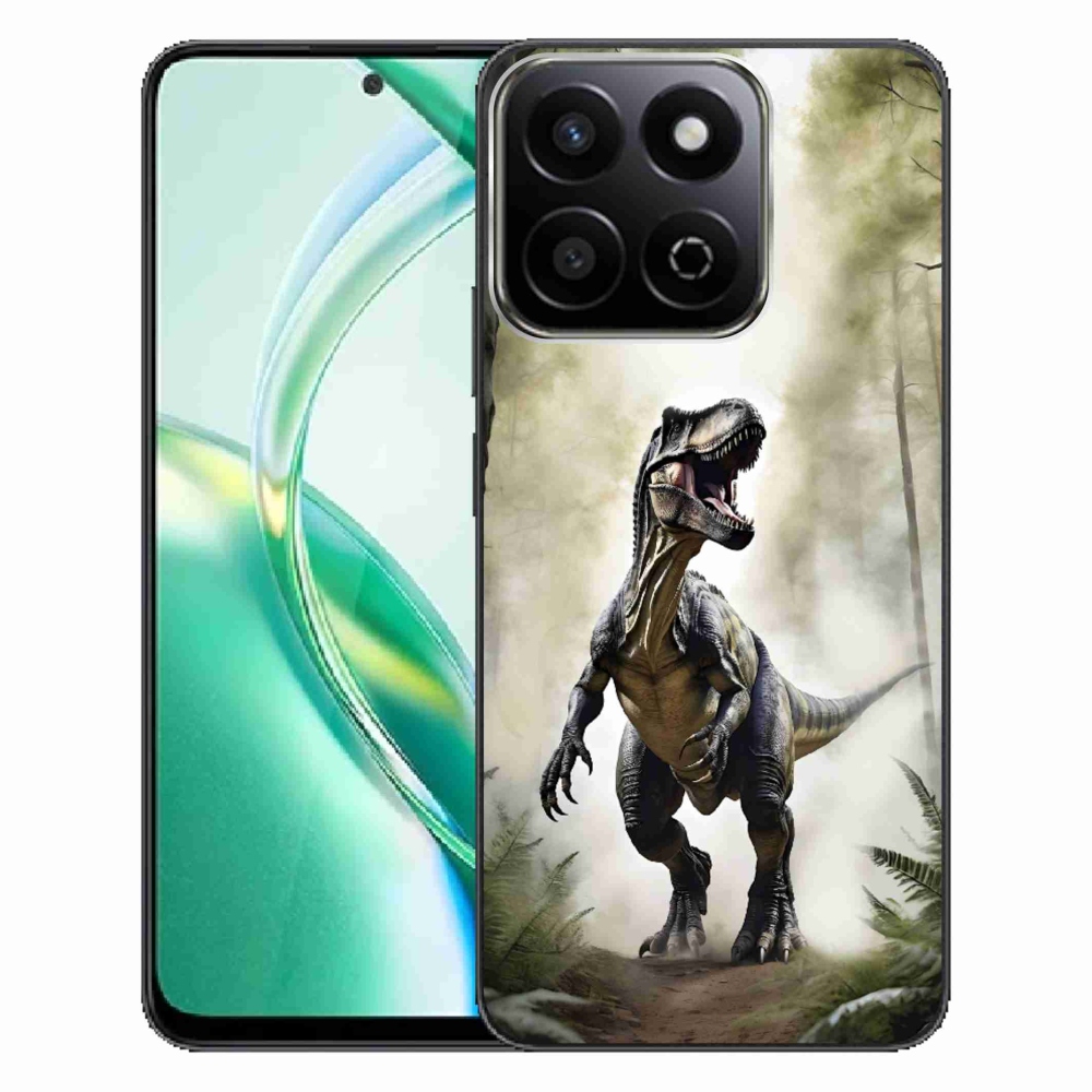 Gelový kryt mmCase na Honor 200 Smart 5G - naštvaný T-Rex