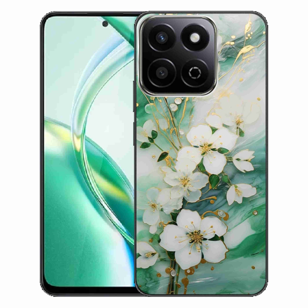 Gelový kryt mmCase na Honor 200 Smart 5G - něžné květy