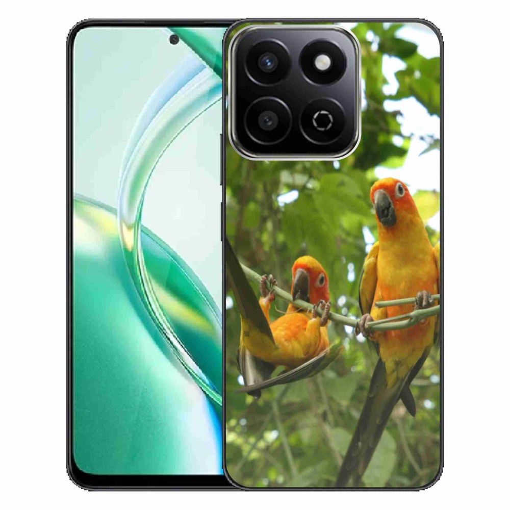 Gelový kryt mmCase na Honor 200 Smart 5G - papoušci aratingy