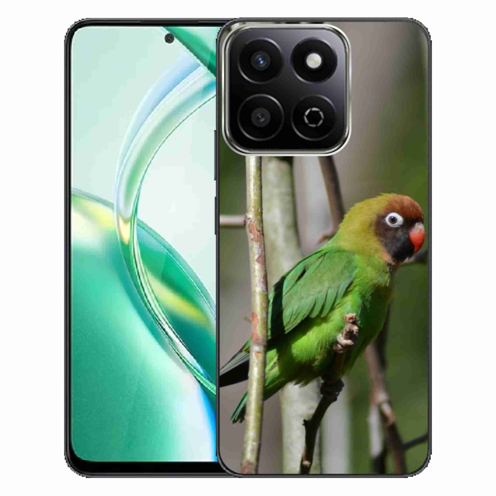 Gelový kryt mmCase na Honor 200 Smart 5G - papoušek agapornis