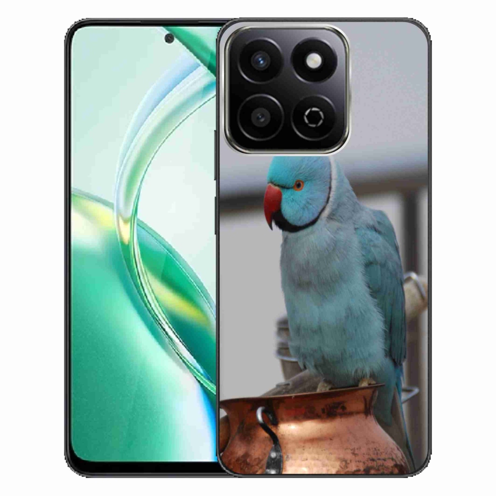 Gelový kryt mmCase na Honor 200 Smart 5G - papoušek alexandr modrý