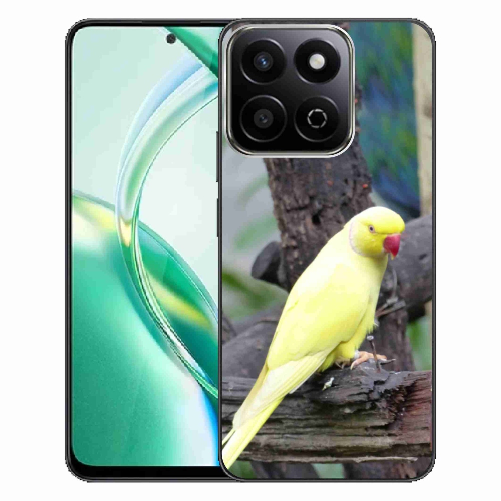 Gelový kryt mmCase na Honor 200 Smart 5G - papoušek alexandr žlutý