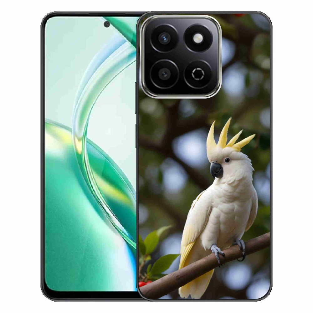 Gelový kryt mmCase na Honor 200 Smart 5G - papoušek kakadu 3