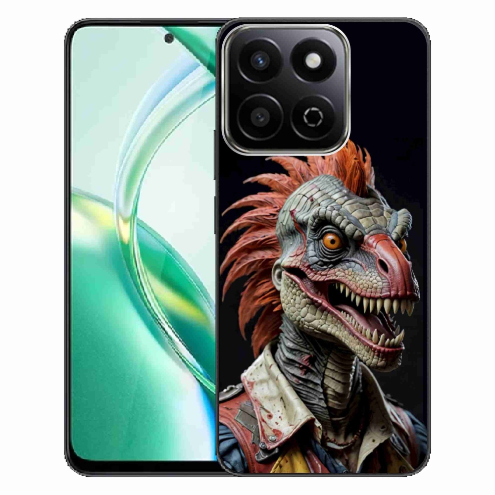 Gelový kryt mmCase na Honor 200 Smart 5G - punk dinosaurus