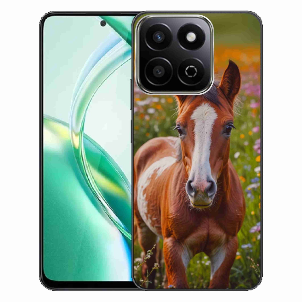 Gelový kryt mmCase na Honor 200 Smart 5G - roztomilé hříbě