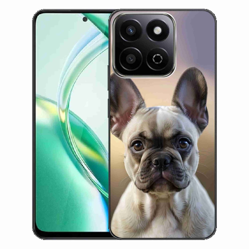 Gelový kryt mmCase na Honor 200 Smart 5G - roztomilý francouzský buldoček