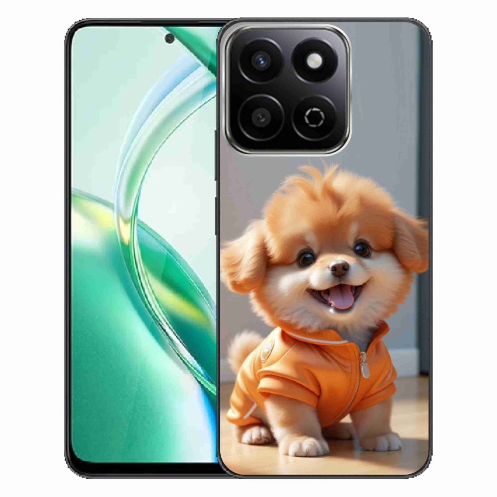 Gelový kryt mmCase na Honor 200 Smart 5G - roztomilý pomeranian v mikině