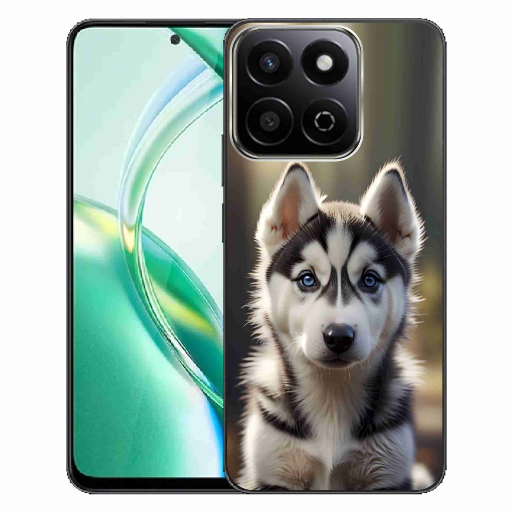 Gelový kryt mmCase na Honor 200 Smart 5G - roztomilý sibiřský husky