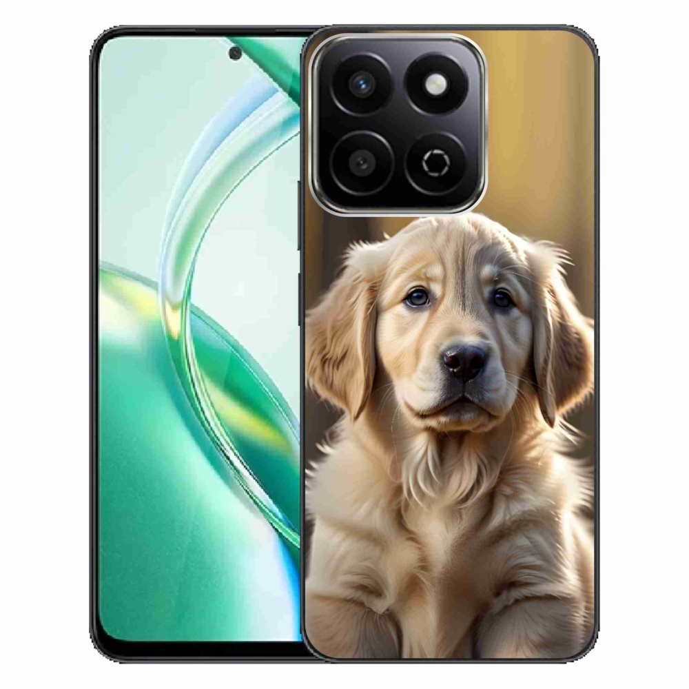 Gelový kryt mmCase na Honor 200 Smart 5G - roztomilý zlatý retrívr