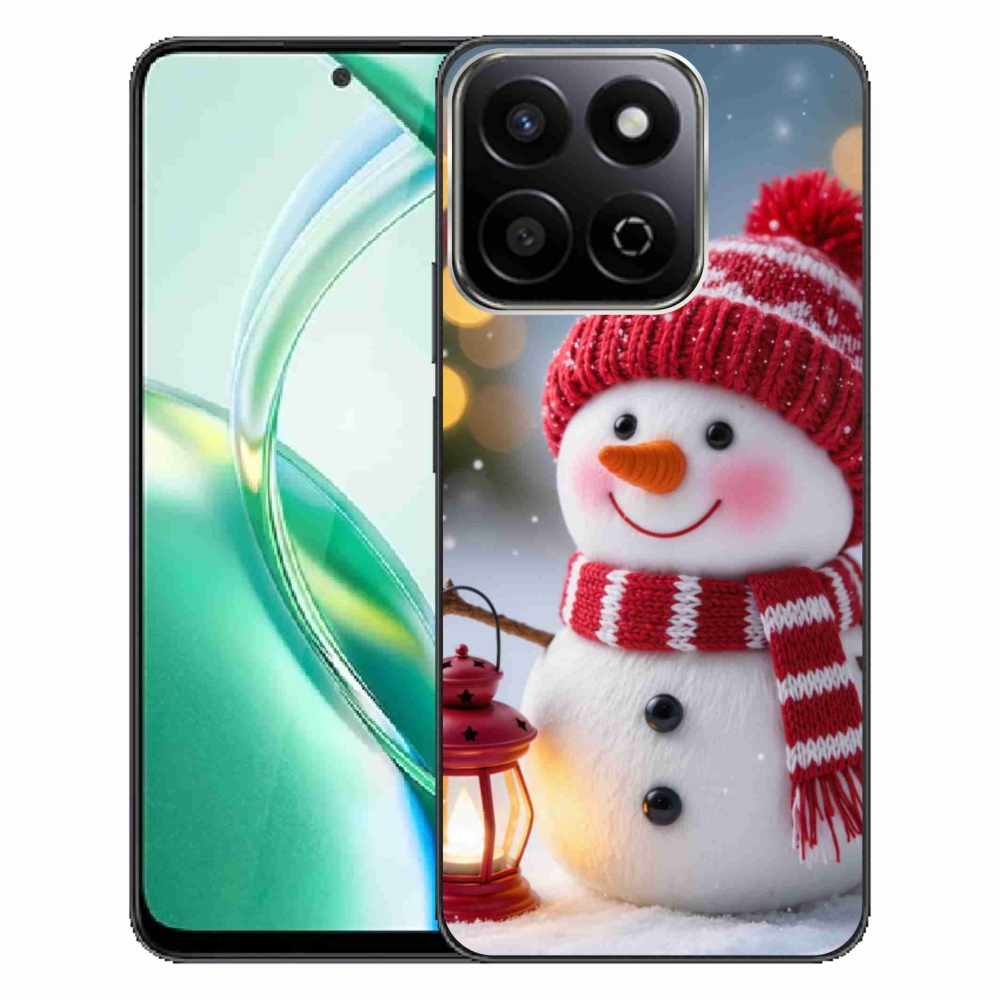 Gelový kryt mmCase na Honor 200 Smart 5G - sněhulák 2