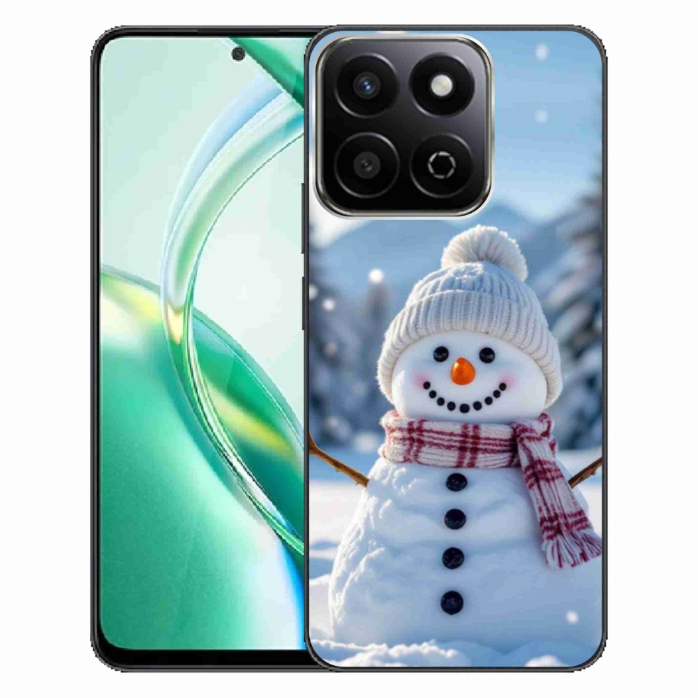Gelový kryt mmCase na Honor 200 Smart 5G - sněhulák 3