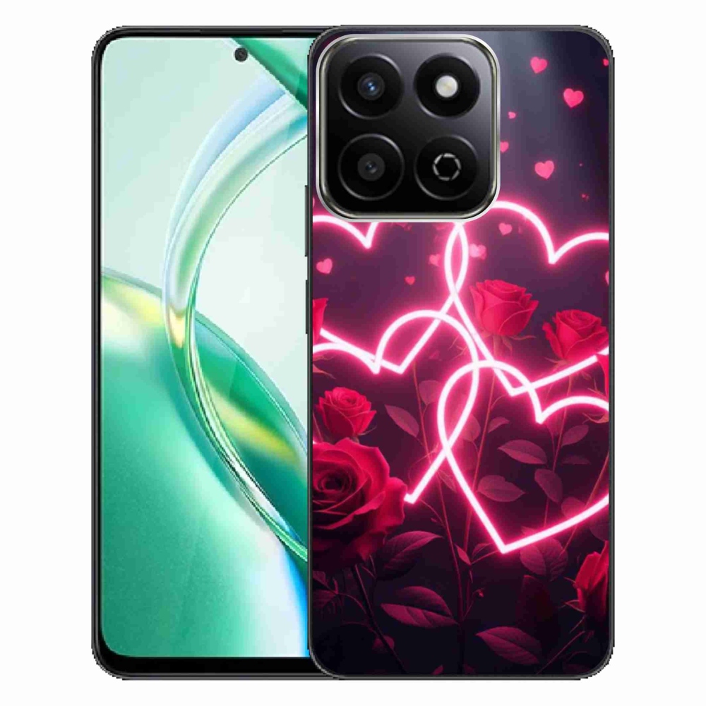 Gelový kryt mmCase na Honor 200 Smart 5G - srdce lásky