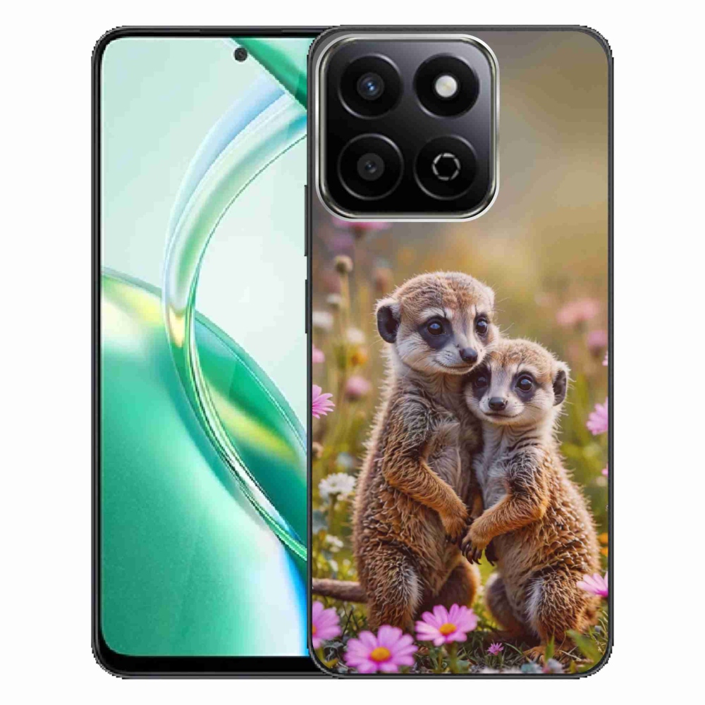 Gelový kryt mmCase na Honor 200 Smart 5G - surikatí duo