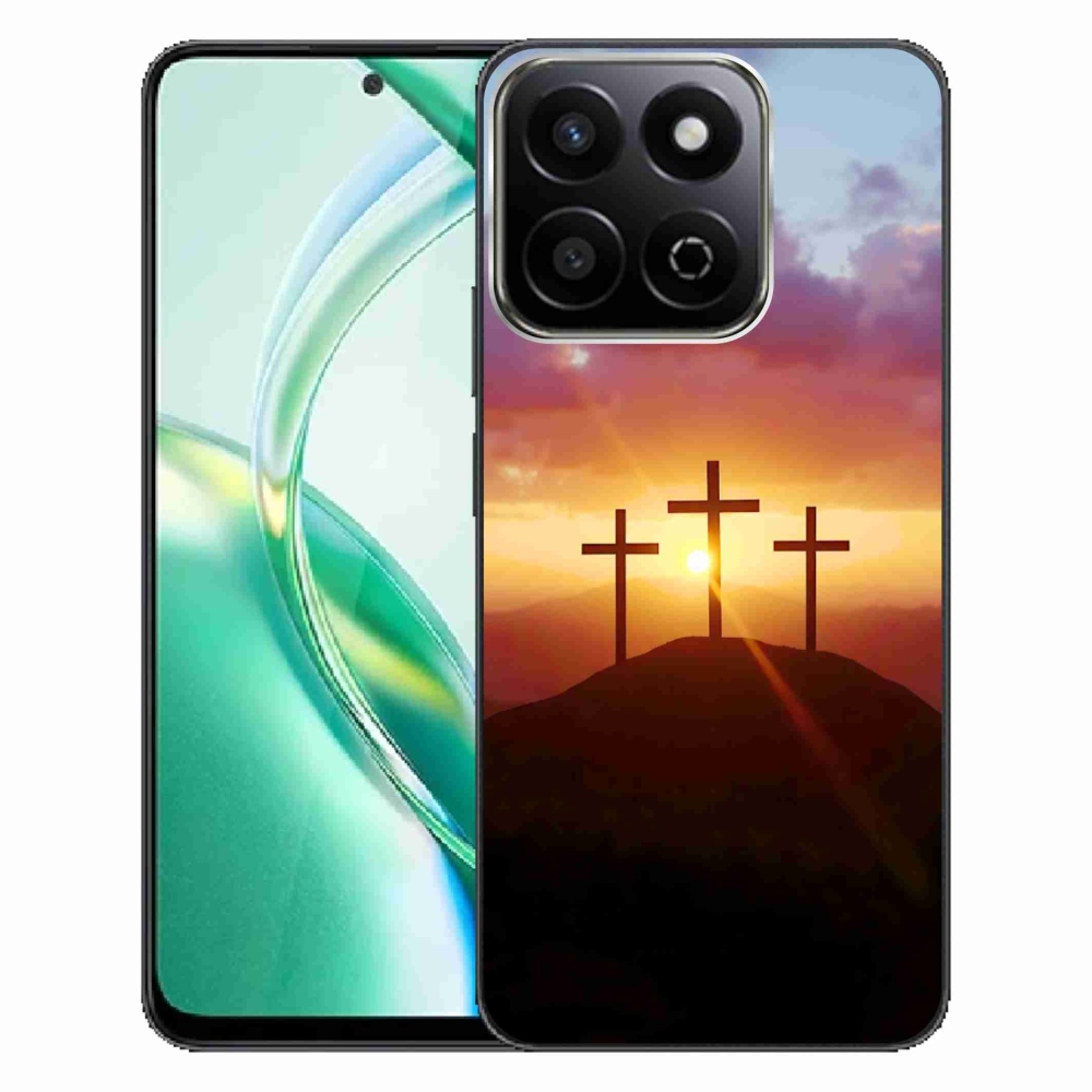 Gelový kryt mmCase na Honor 200 Smart 5G - tři kříže