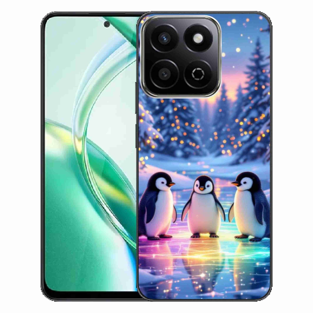 Gelový kryt mmCase na Honor 200 Smart 5G - tučnáci