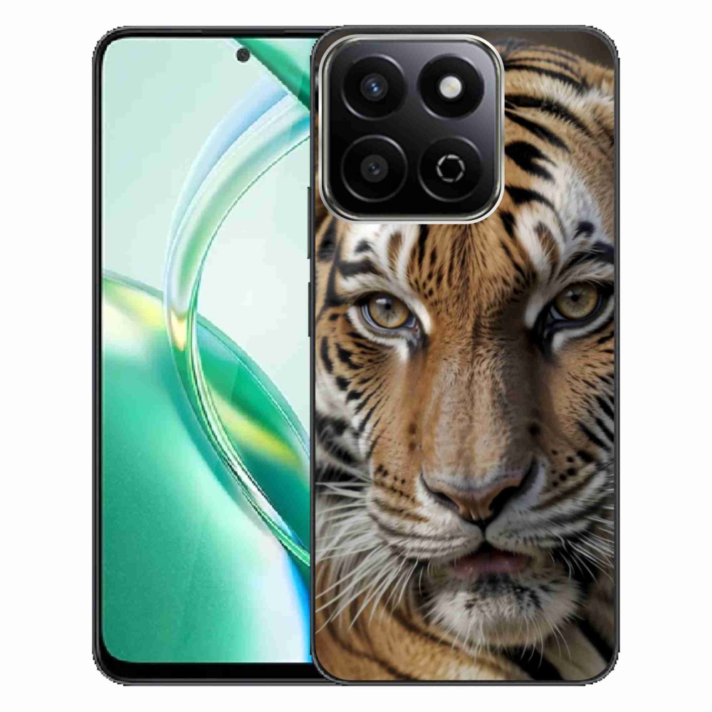 Gelový kryt mmCase na Honor 200 Smart 5G - tygří pohled