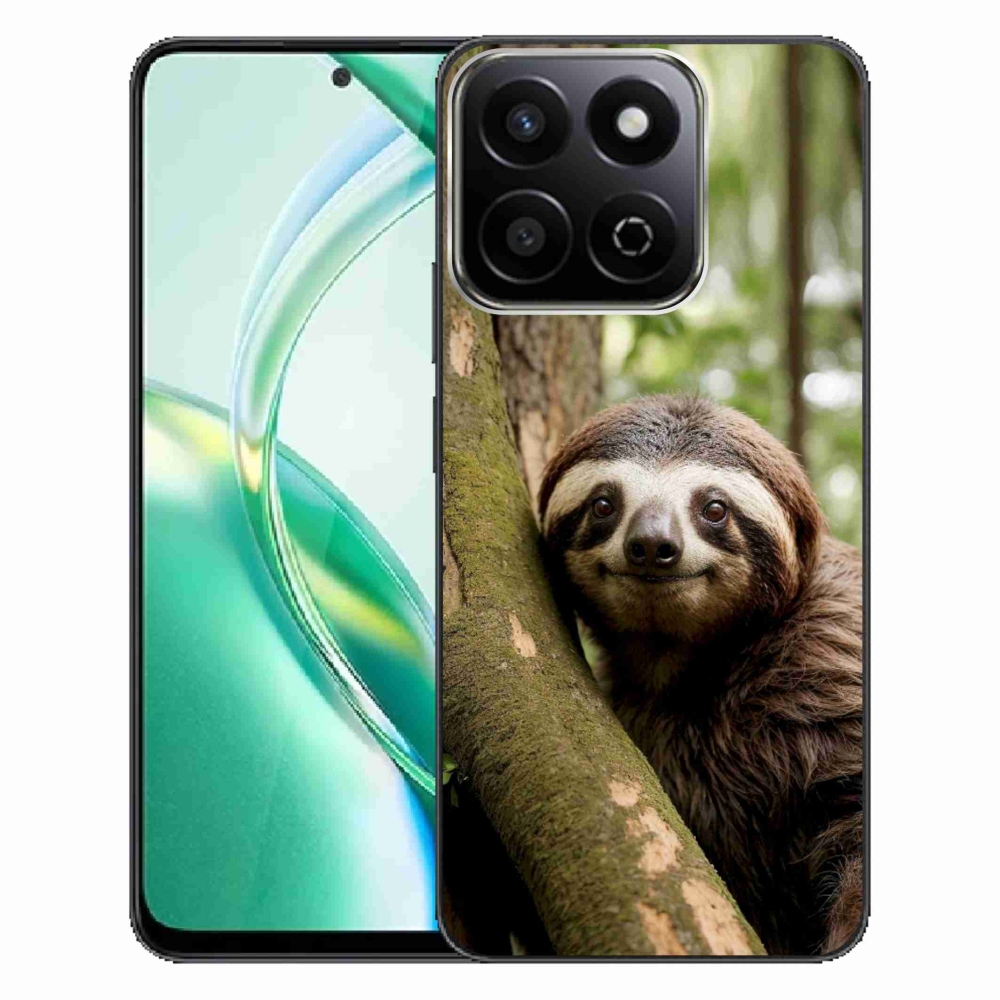 Gelový kryt mmCase na Honor 200 Smart 5G - usměvavý lenochod