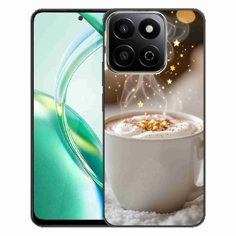 Gelový kryt mmCase na Honor 200 Smart 5G - vánoční horký nápoj