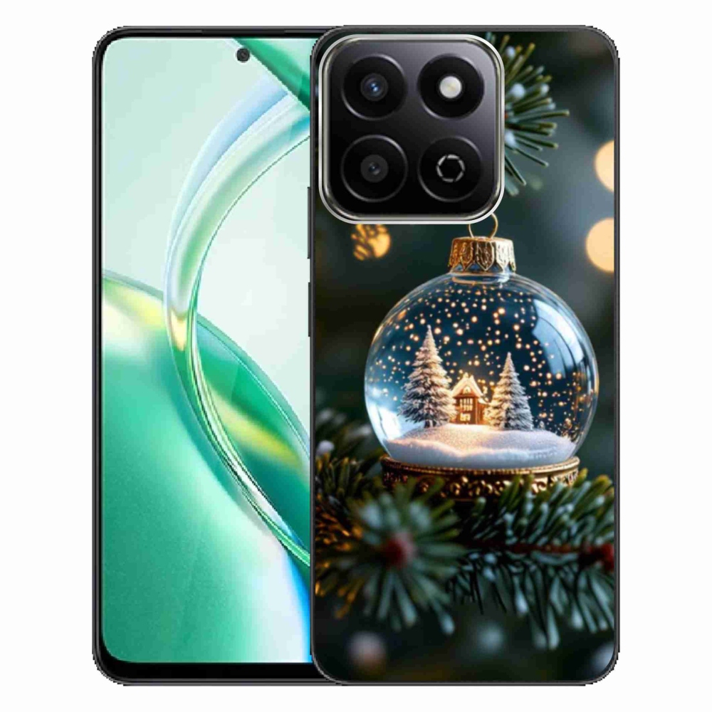 Gelový kryt mmCase na Honor 200 Smart 5G - vánoční koule 2