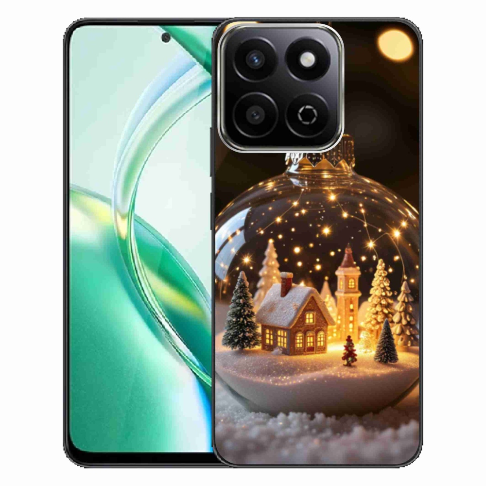 Gelový kryt mmCase na Honor 200 Smart 5G - vánoční koule 3