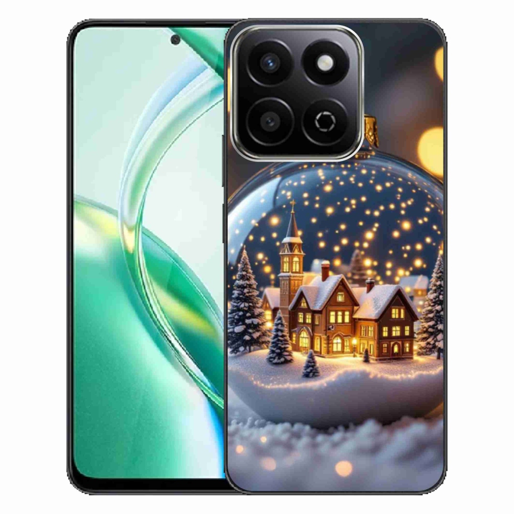 Gelový kryt mmCase na Honor 200 Smart 5G - vánoční koule 4