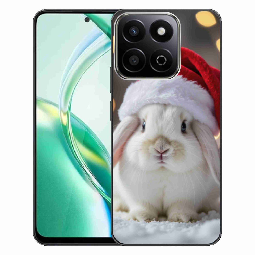 Gelový kryt mmCase na Honor 200 Smart 5G - vánoční králík