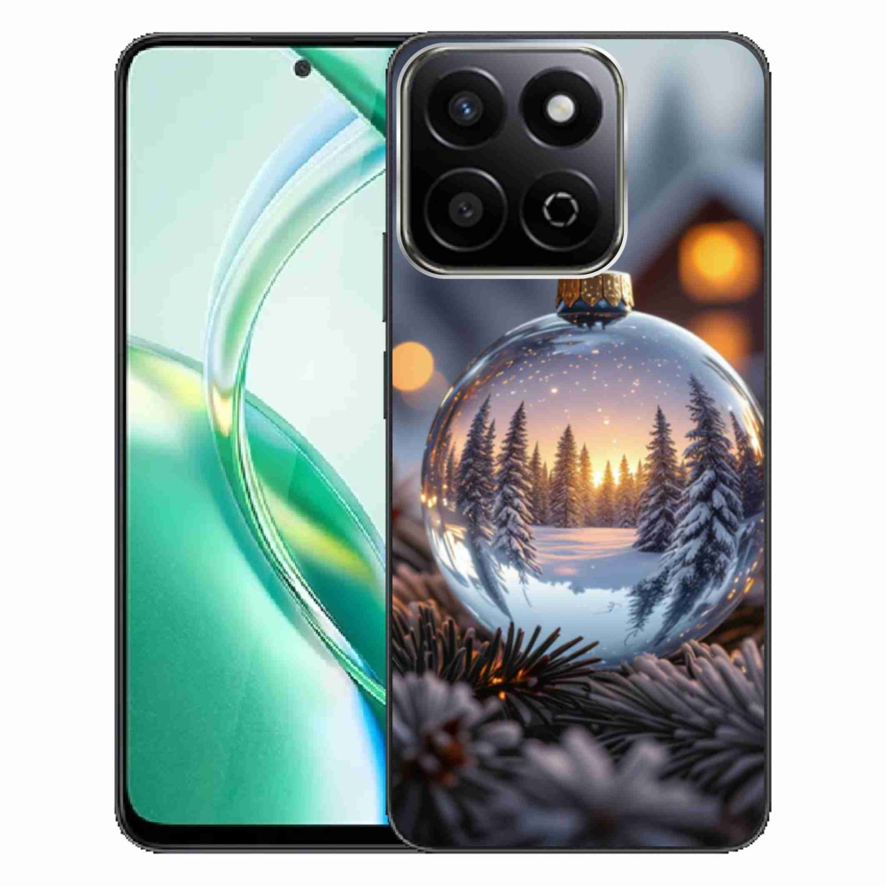 Gelový kryt mmCase na Honor 200 Smart 5G - vánoční ozdoba