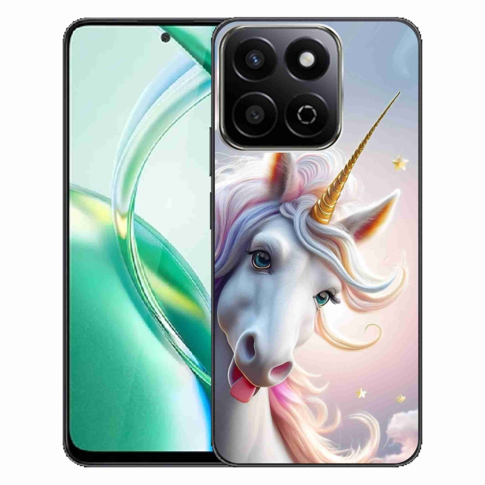 Gelový kryt mmCase na Honor 200 Smart 5G - veselý jednorožec