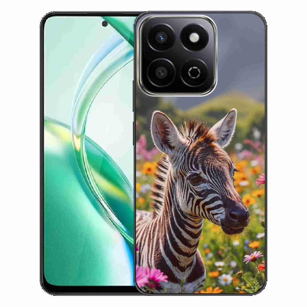 Gelový kryt mmCase na Honor 200 Smart 5G - zebra na louce