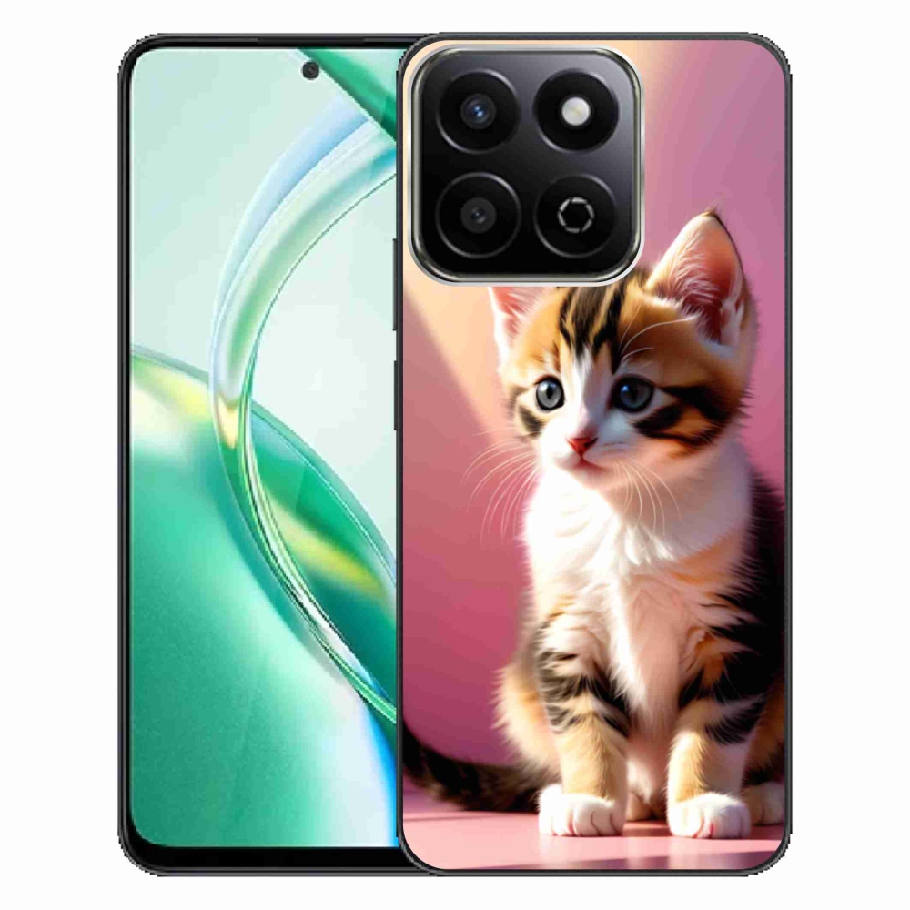 Gelový kryt mmCase na Honor 200 Smart 5G - zvědavé kotě 2