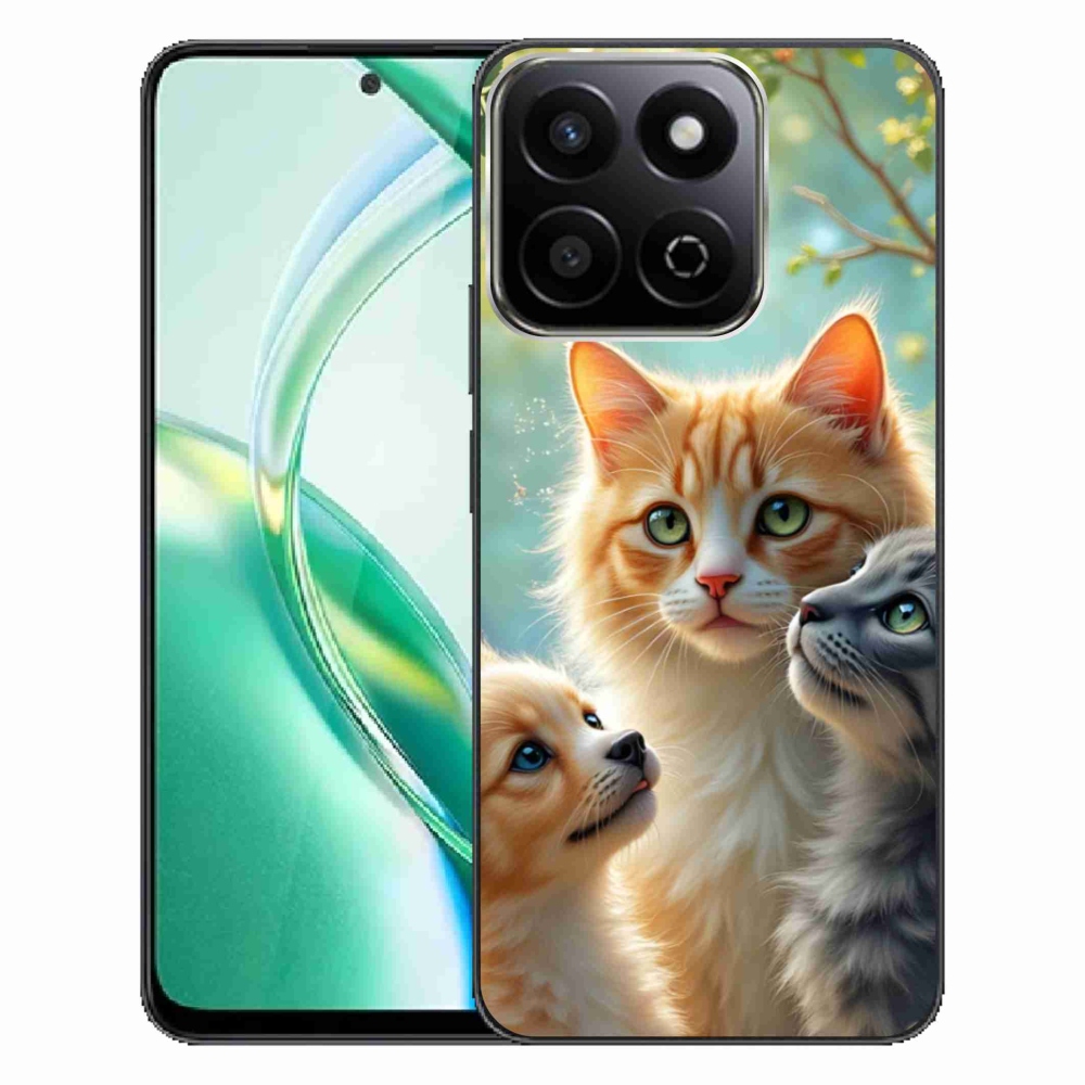 Gelový kryt mmCase na Honor 200 Smart 5G - zvířecí přátelství 2