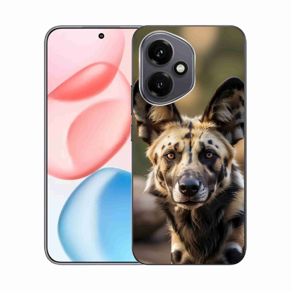 Gelový kryt mmCase na Honor 400 - africký divoký pes