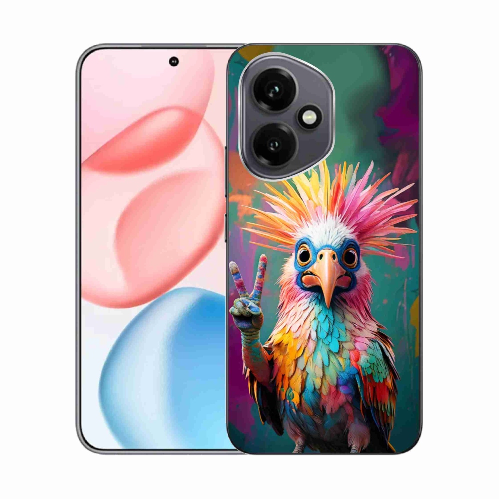 Gelový kryt mmCase na Honor 400 - barevný rebel
