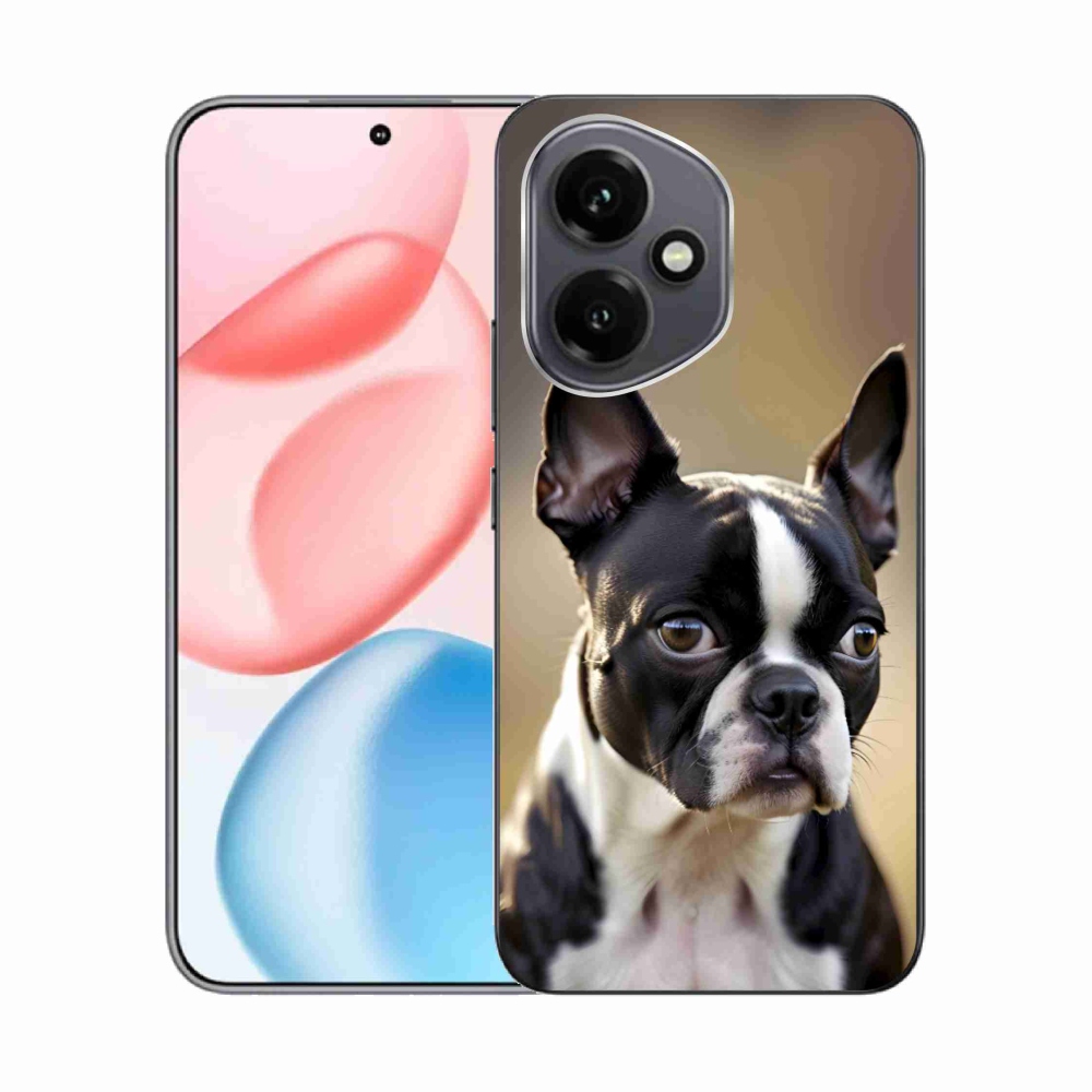 Gelový kryt mmCase na Honor 400 - bostonský teriér