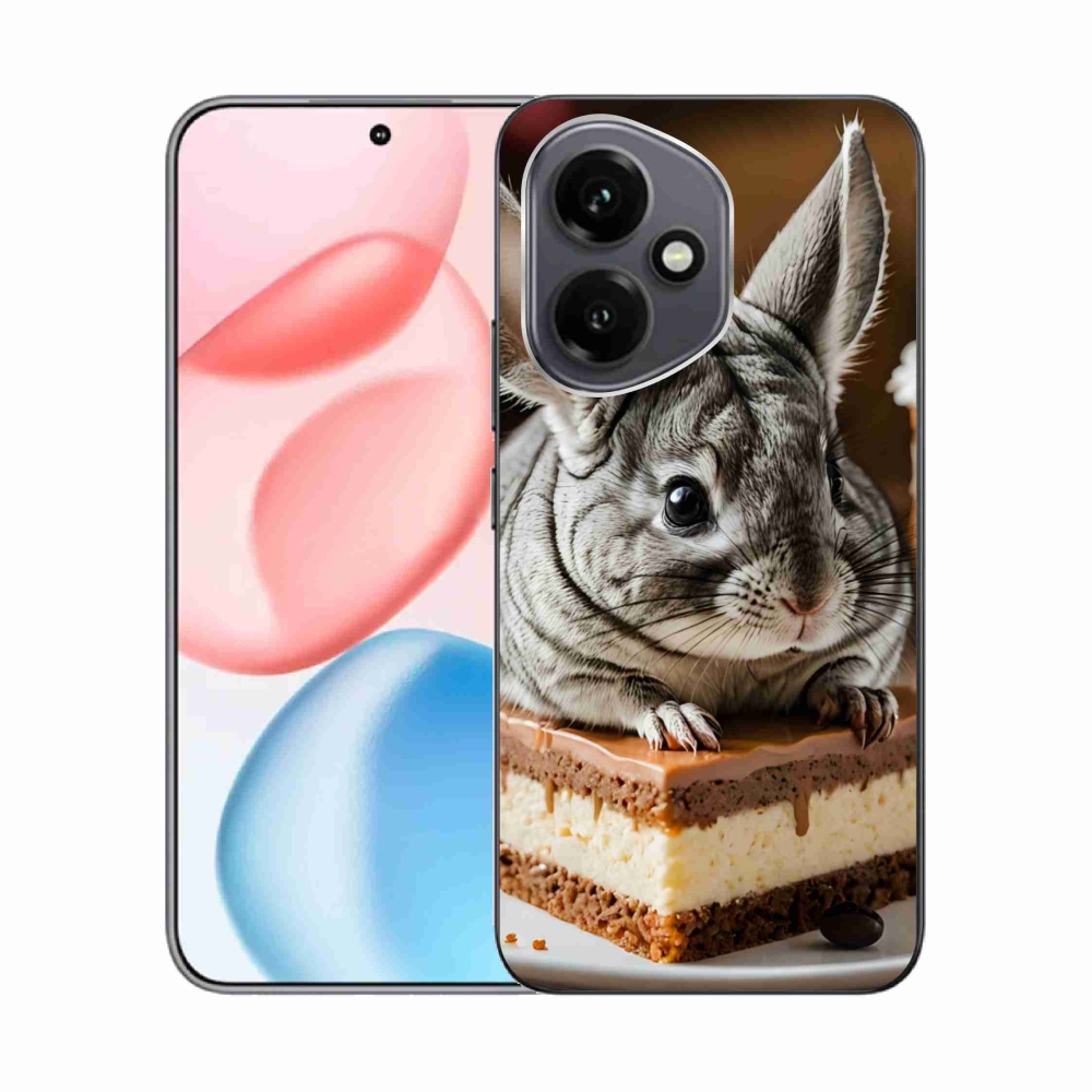 Gelový kryt mmCase na Honor 400 - činčila