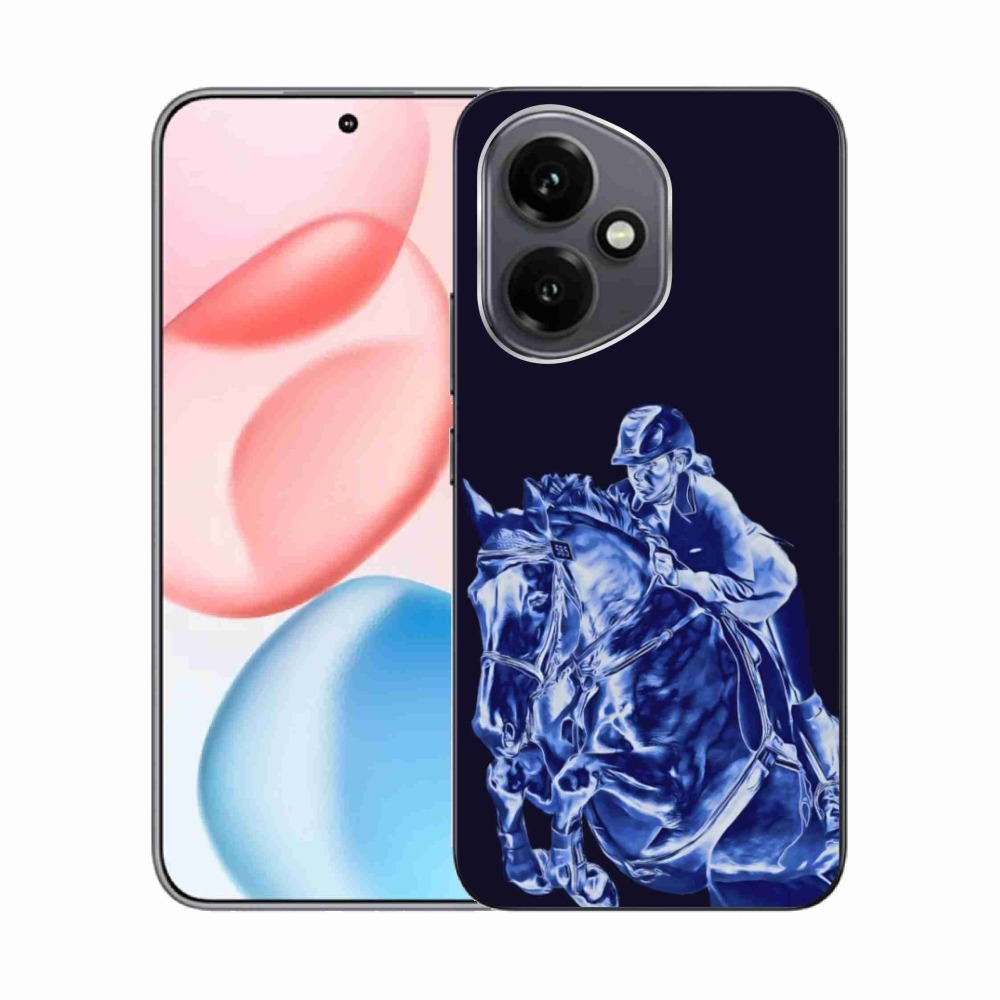 Gelový kryt mmCase na Honor 400 - dostihový kůň