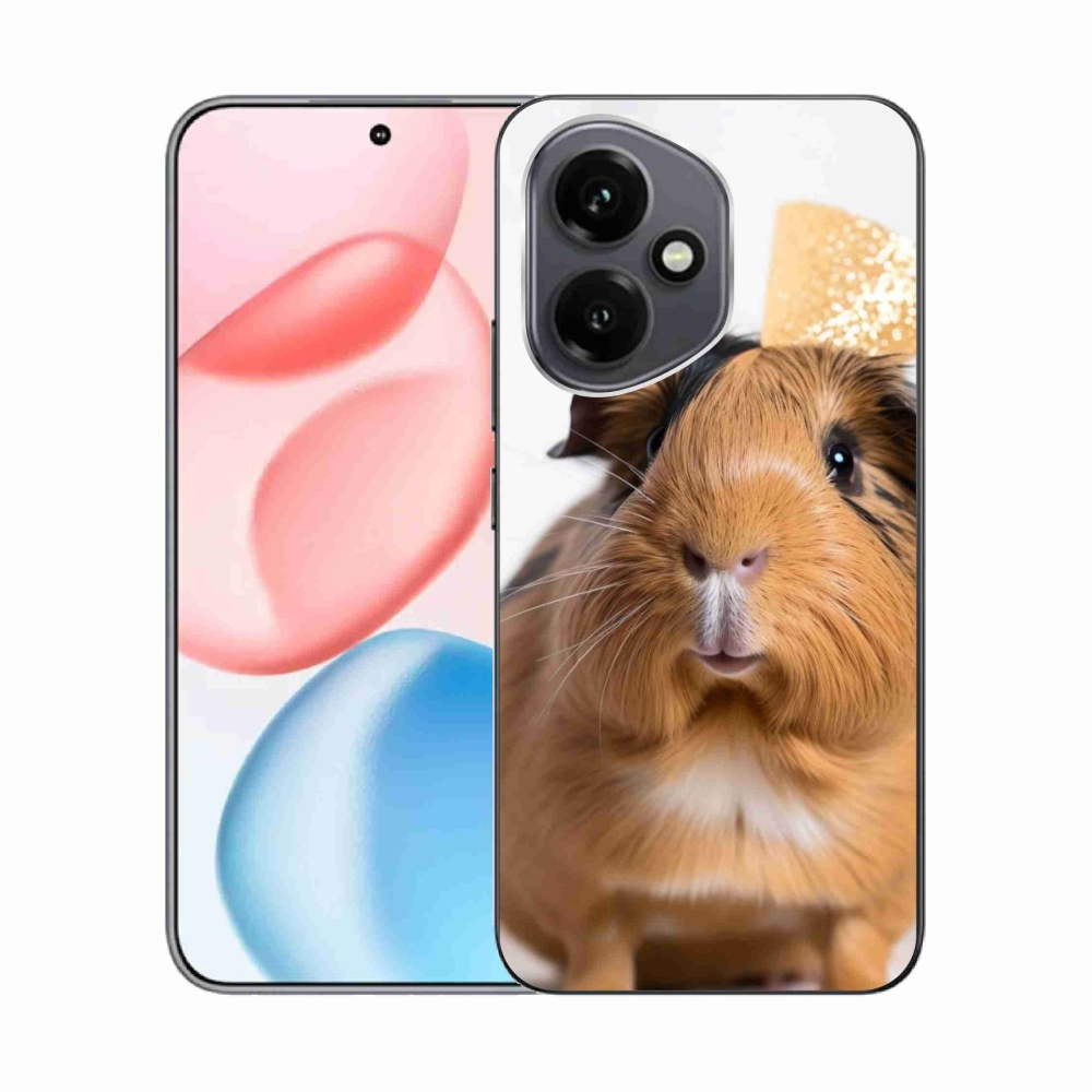 Gelový kryt mmCase na Honor 400 - hnědé morče